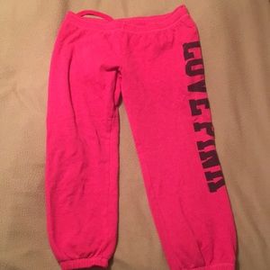 PINK Capri sweats
